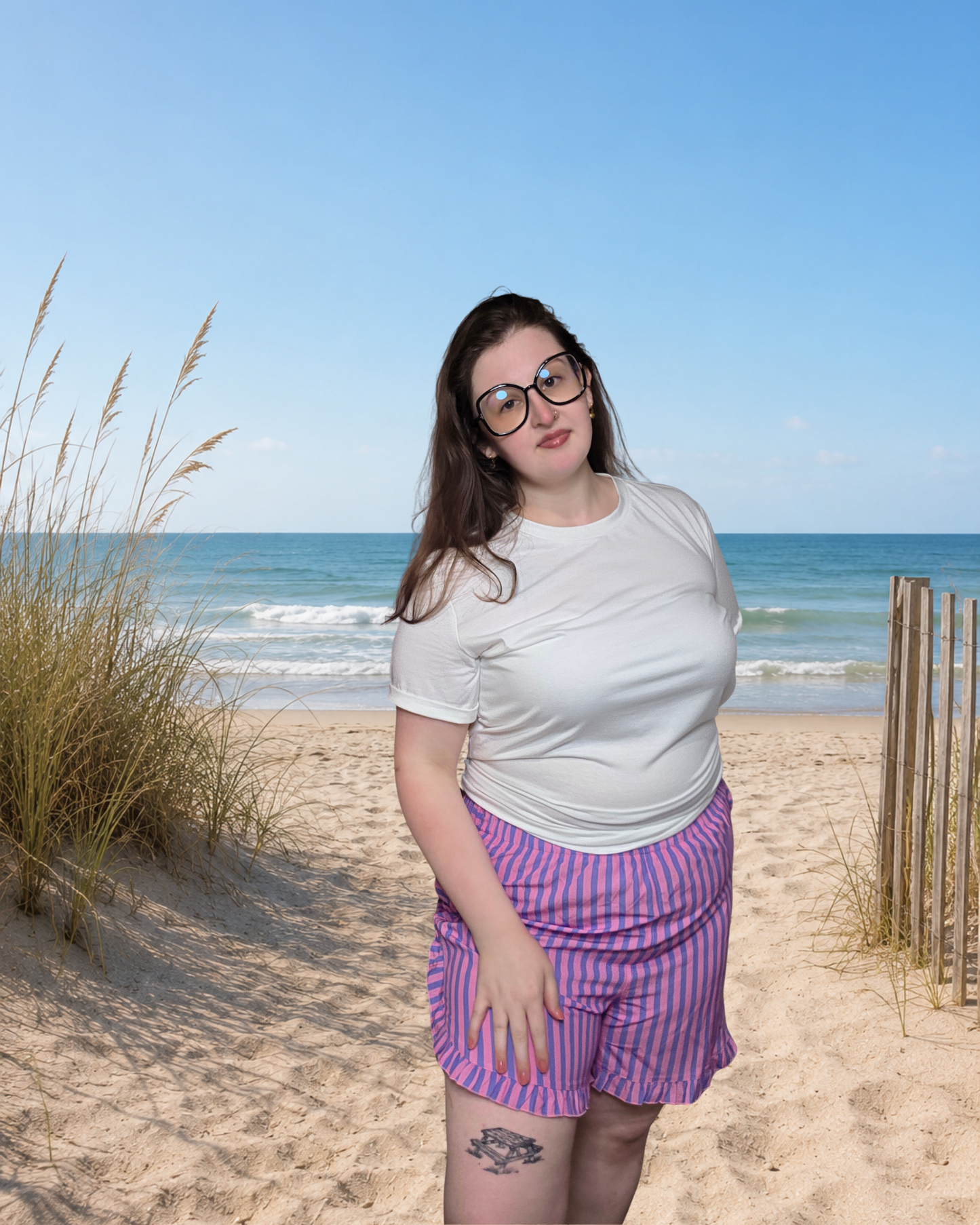 Amethyst Tide Shorts