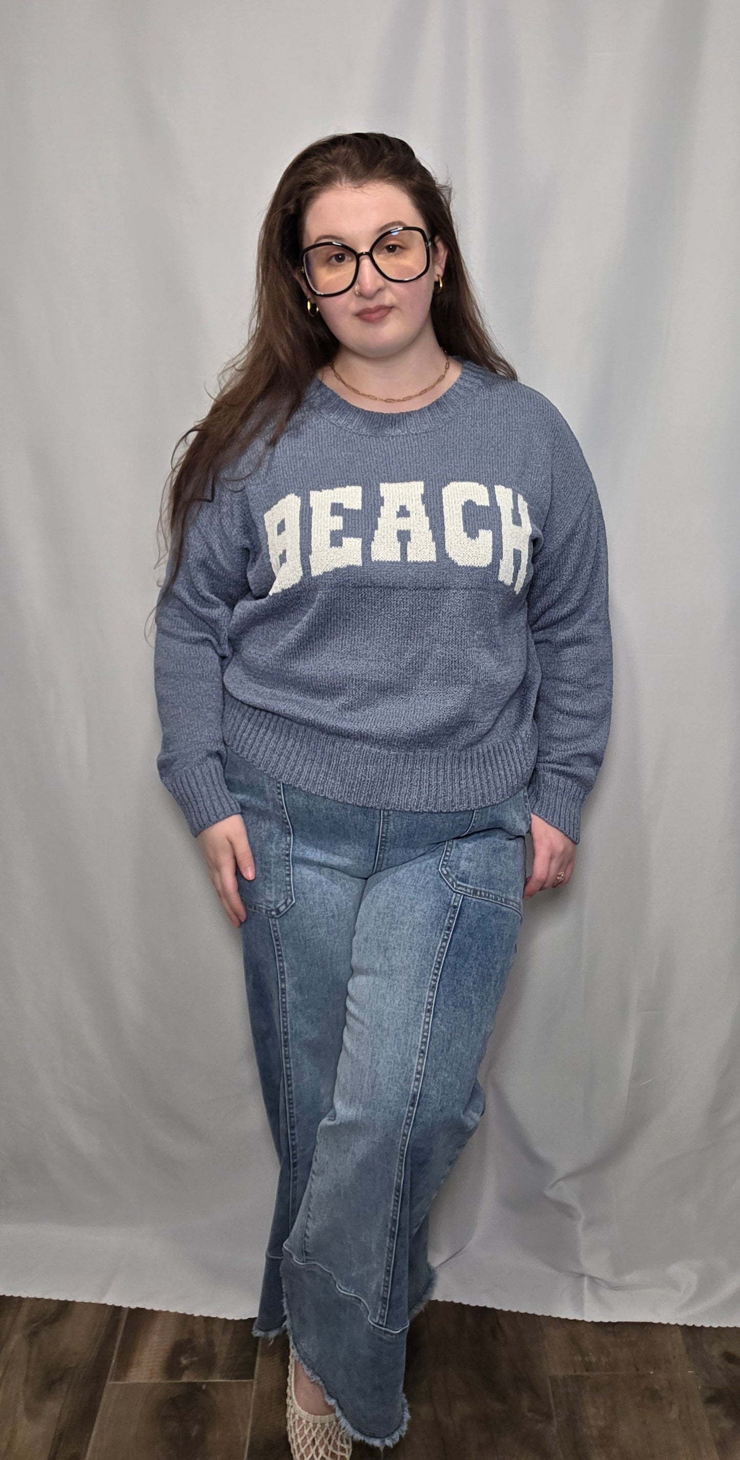 Coastal Drift Sweater