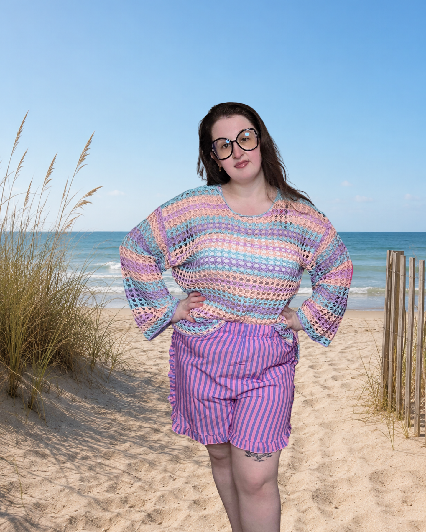 Amethyst Tide Shorts