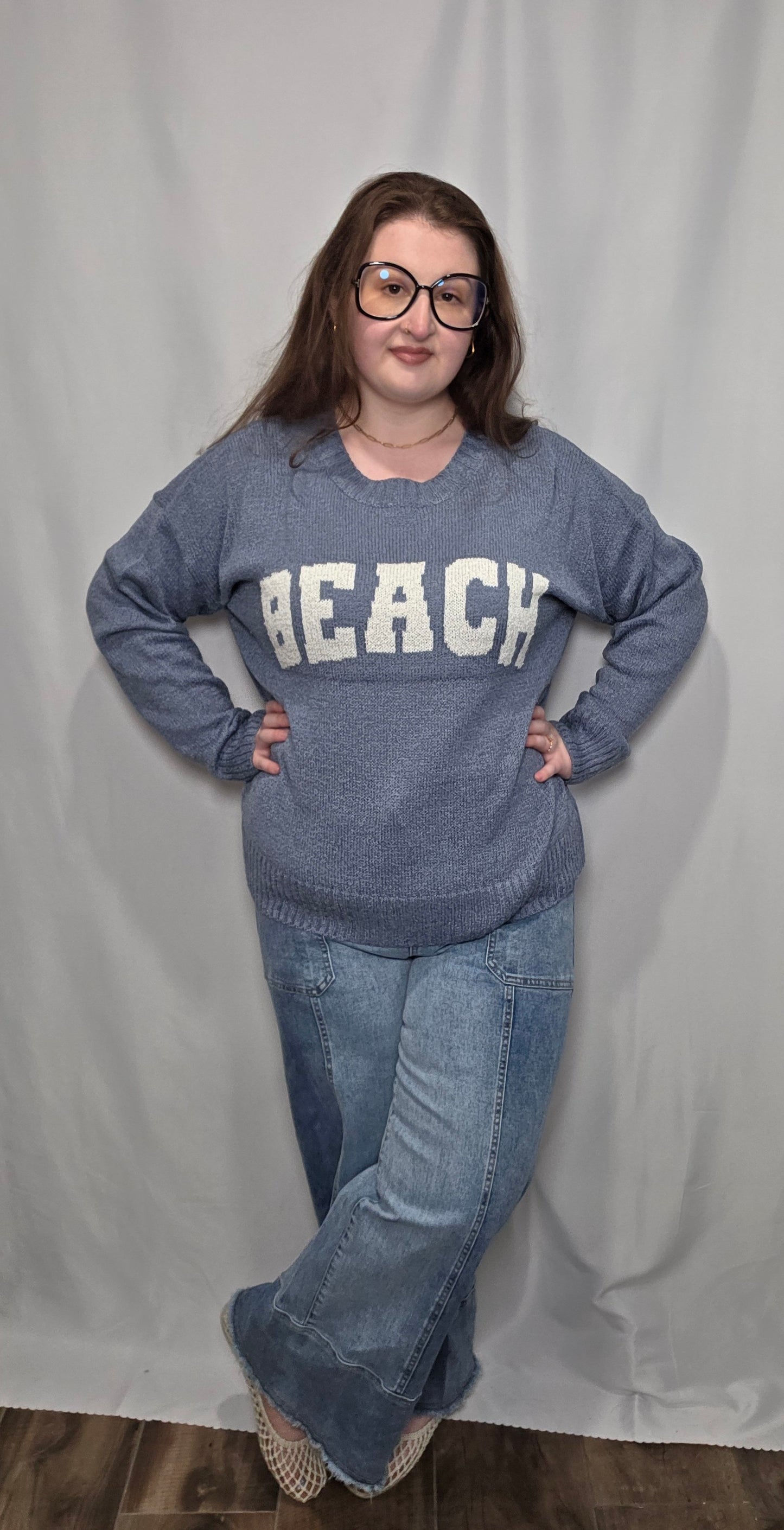 Coastal Drift Sweater