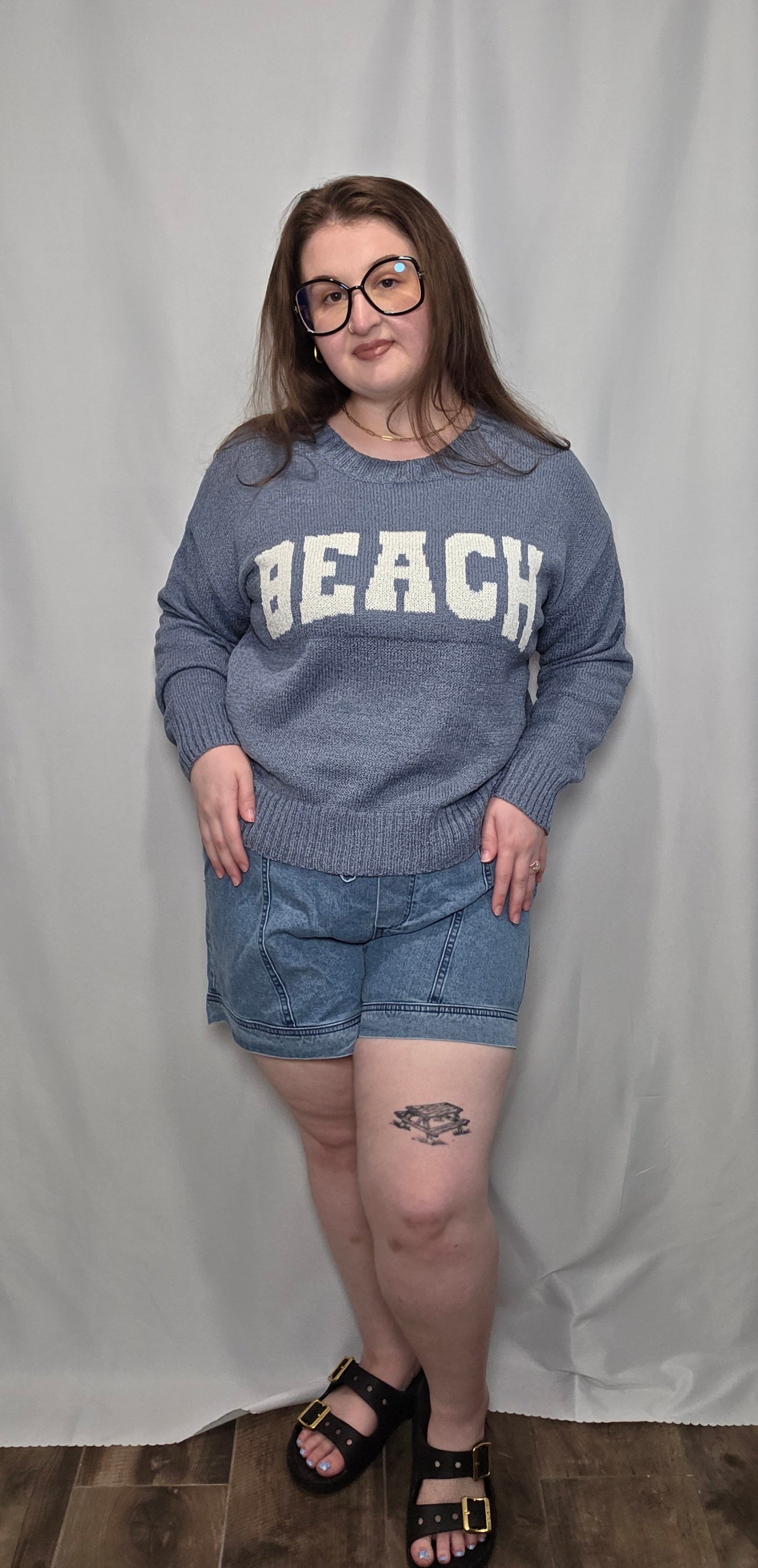 Coastal Drift Sweater